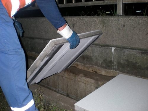 alternative to GRP cable trough lid